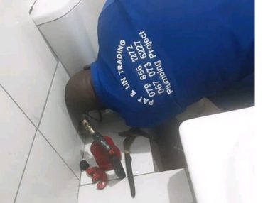 Toilet plumbing repair