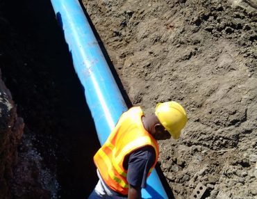 Water supply pipeline