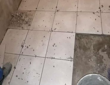 Floor tiling