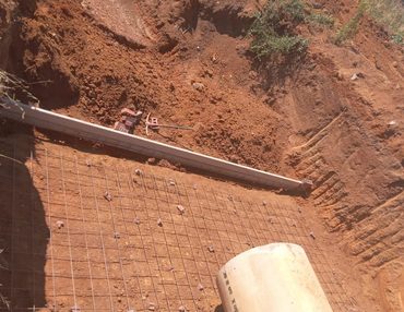 Concrete storm water pipe
