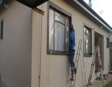 Exterior wall finishing